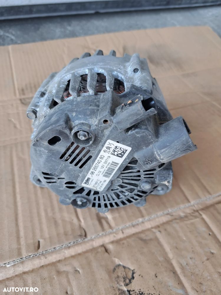 Alternator generator dinam 12V CL12 120A Original Opel Crossland X Peugeot 5008 205 3008 Citroen  C3 1.2i 1.5i - 6
