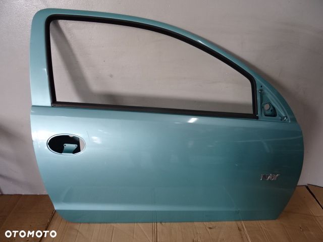 DRZWI PRAWY PRZÓD PRAWE PRZEDNIE OPEL CORSA C 00-03 LAK:Z397 NR714 - 1