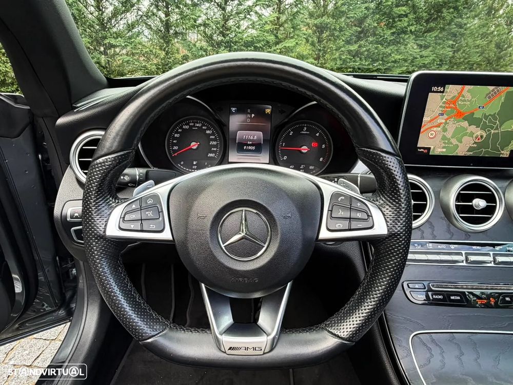 Mercedes-Benz C 220 d Cabrio 9G-Tronic AMG Line - 17