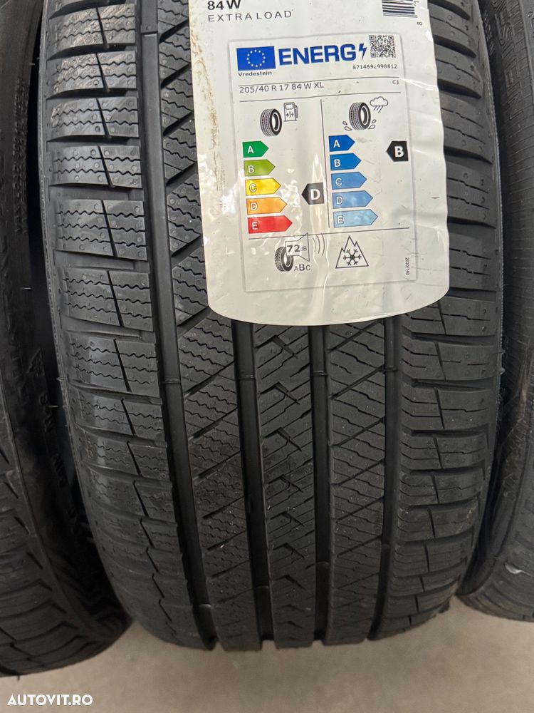 Vând 4 anvelope 205/40/17 vredestein de patru sezoane noi - 3
