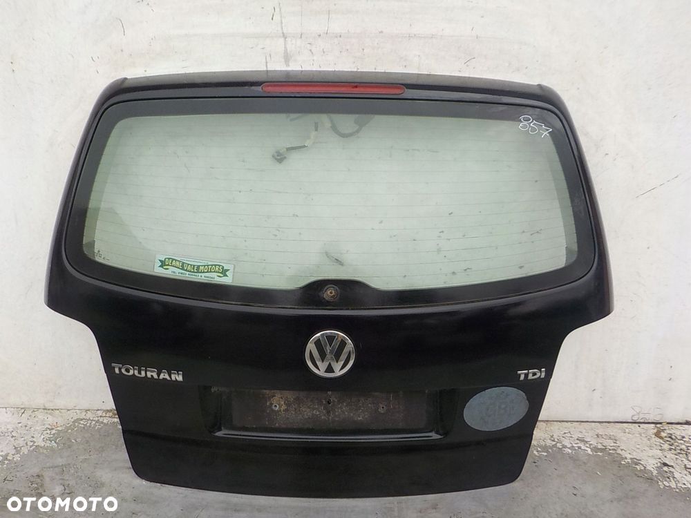 857 VOLKSWAGEN TOURAN I 03-06 KLAPA TYŁ TYLNA - 1