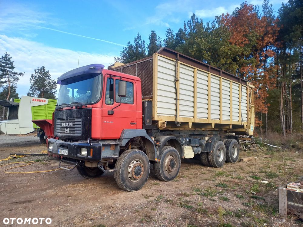 MAN F2000 8x8 2004 r wywrotka 19 m3 lub objętościowa 40 m3  -wół roboczy -zrób sobie koszty - licytacja - 10