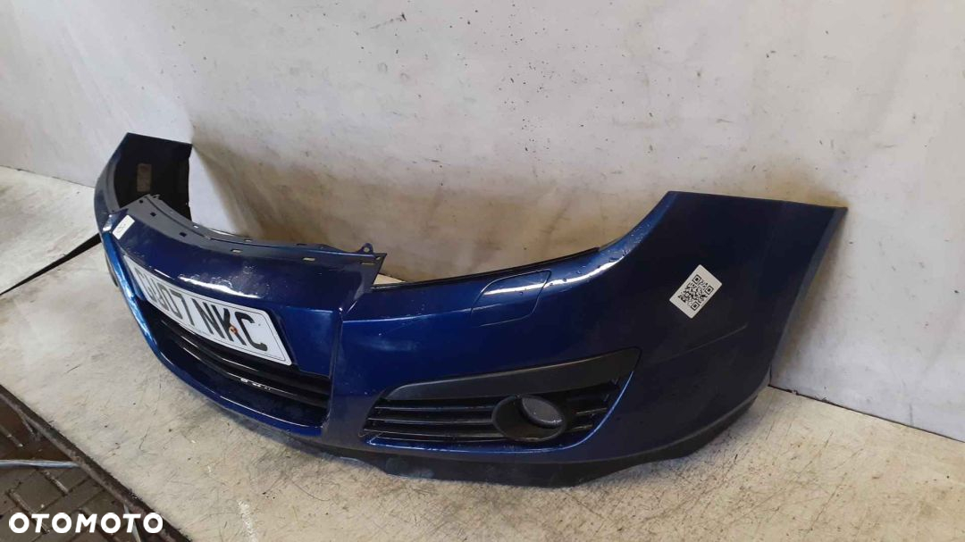 + ZDERZAK PRZÓD PRZEDNI OPEL ASTRA H 3 III Z21B GRANAT GRANATOWY HALOGENY - 3