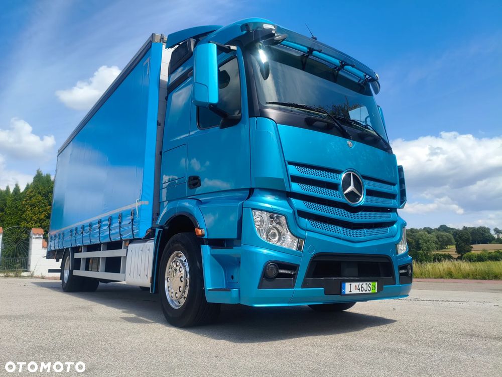 Mercedes-Benz ACTROS 1832 / FIRANKA / WINDA /18 PALET/ 9800 ŁADOWNOŚCI / - 6