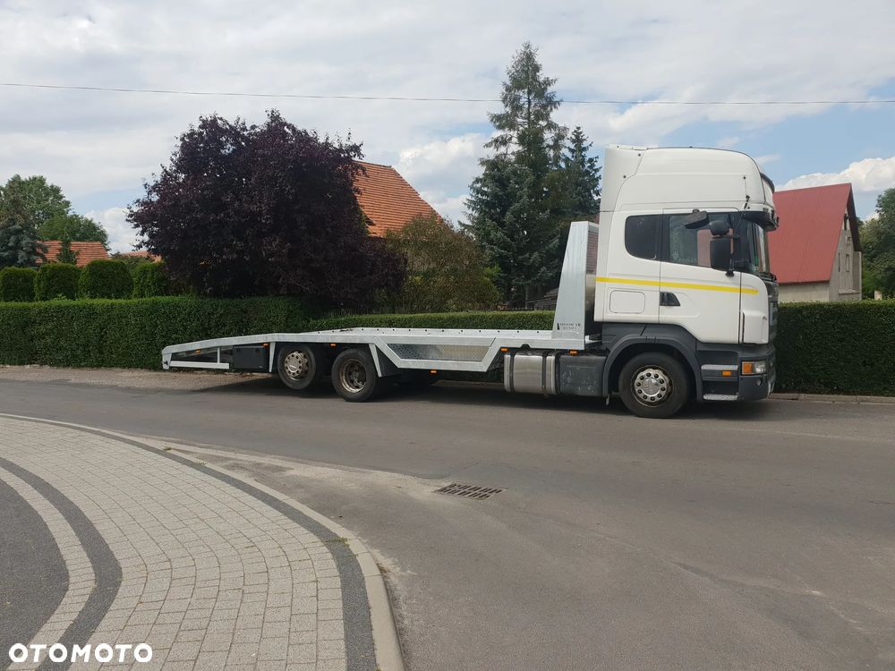 najazd ZABUDOWA daf XF CF 6x2 autolaweta - 8