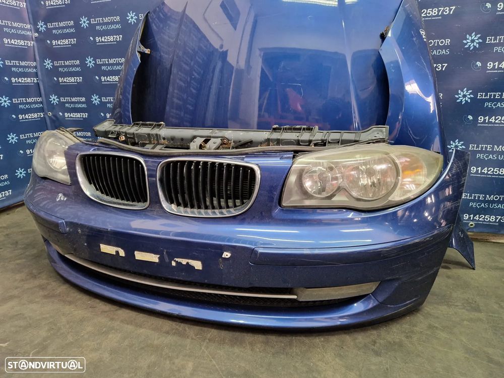 Frente completa usada BMW SERIE 1 LCI E87 E81 118D capot parachoques oticas guardalamas - 5