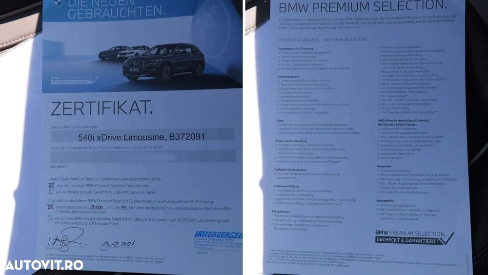 BMW Seria 5 540i xDrive Aut. Sport Line - 4