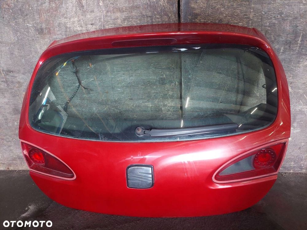 KOMPLETNY TYŁ SEAT KLAPA BAGAŻNIKA ZDERZAK TYŁ LAMPY LEON II LS3X - 6