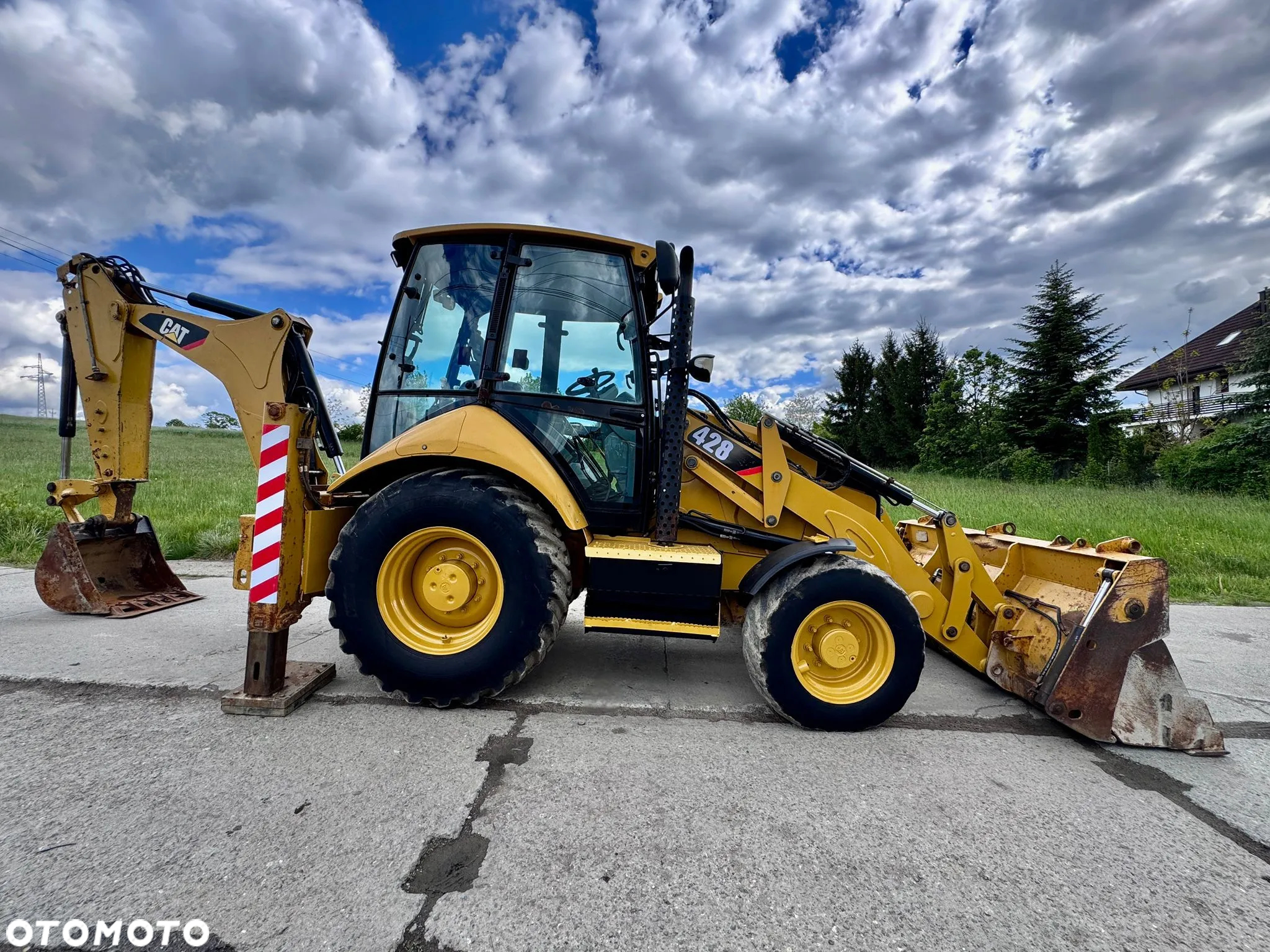 Caterpillar CAT 428F* CATERPILLAR 428F* CAT 428E ZAMIANA* SKUP* FINANSOWANIE* JCB* CASE* TEREX* VOLVO* - 2
