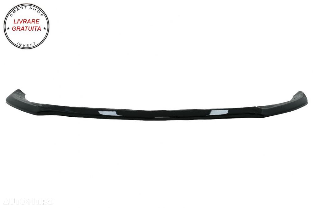 Lip Bara Fata Mercedes A-Class W176 AMG Facelift (2015-2018) Negru Lucios- livrare gratuita - 2