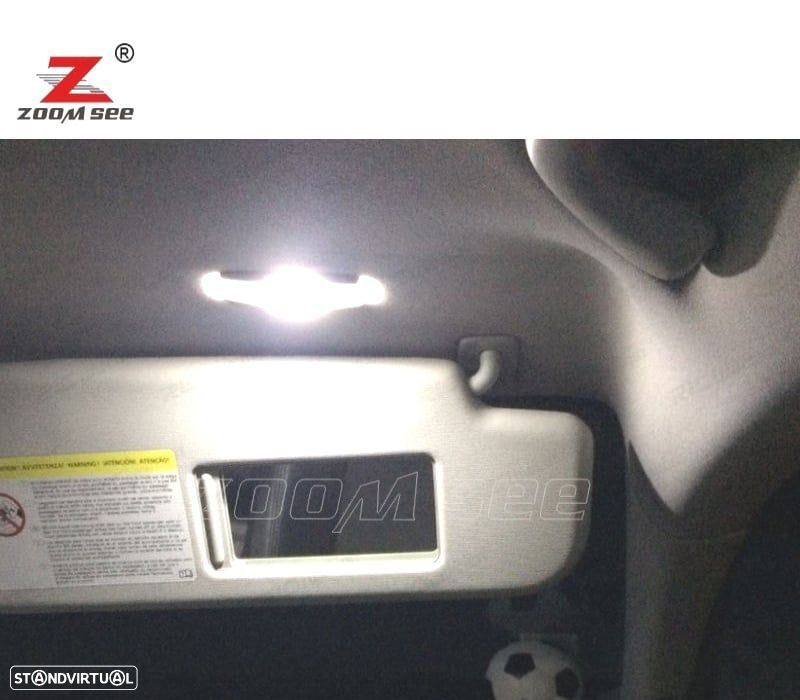 KIT COMPLETO DE 22 LÂMPADAS LED INTERIOR PARA VOLKSWAGEN VW TRANSPORTER CARAVELLE MK5 T5 2003 -2015 - 3