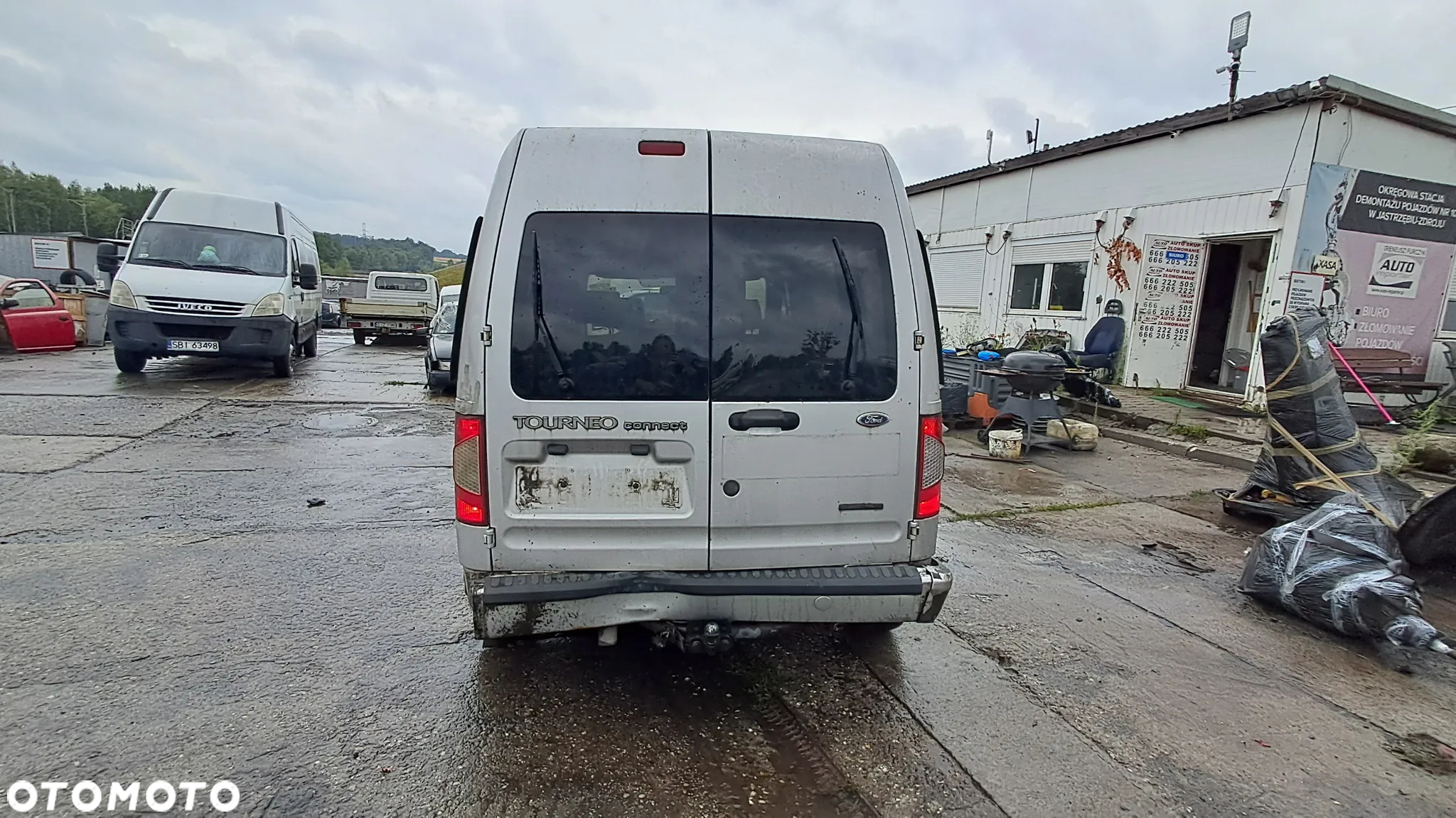 FORD TOURNEO CONNECT 1.8 wszystkie części silnik skrzynia biegów drzwi fotel maska lusterko - 5