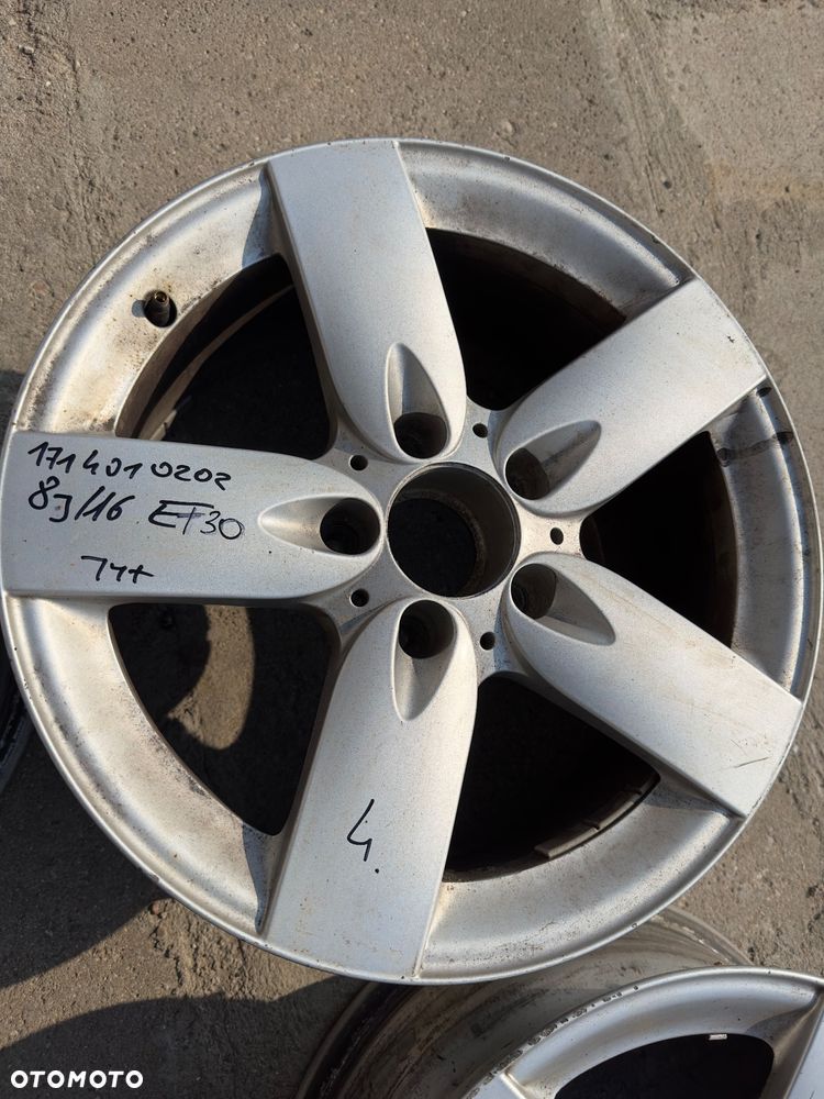 16’ felga felgi  aluminiowe oryginal felga mercedes SLK c CLK ET 30 34 - 7
