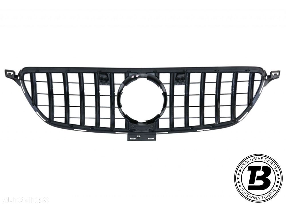 Grila compatibila cu Mercedes GLE Coupe C292 SUV W166 GT Design - 4