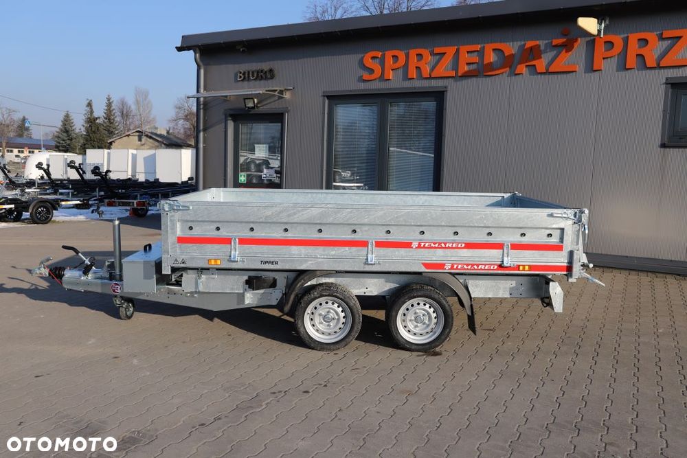 TEMARED TIPPER 3015/2 C S 2,7T 303x153x40cm, DMC 2700kg, Koła 195R13C, Pompa elektryczna i ręczna , - 14