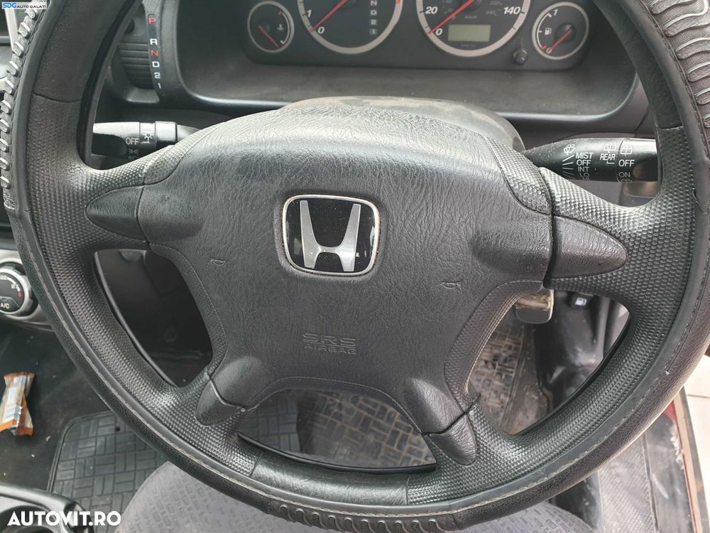 Volan Piele 4 Spite Fara Airbag cu Uzura Honda CR-V 2002 - 2006 [K6997] - 2