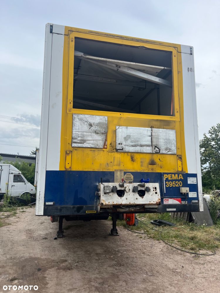 Drzwi do chłodni Krone oraz Schmitz Rama Zbiornik Łapy Zderzak Kontener Paleciara -Osie Saf,BPW,Agregat Thermoking CARIER - 33