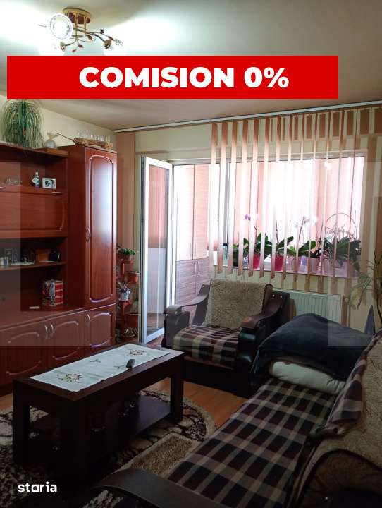 Apartament de vanzare, cu 3 camere, decomandat, 65 mp, cartierul Ciucu — fotografia 1