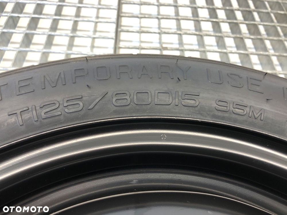 KOŁO DOJAZDOWE 15 4T 5X114.3 67 ET30 125/80/15  KIA CEE'D Sportswagon (JD) 2012 - 2018 1.6 CRDi 110 - 4