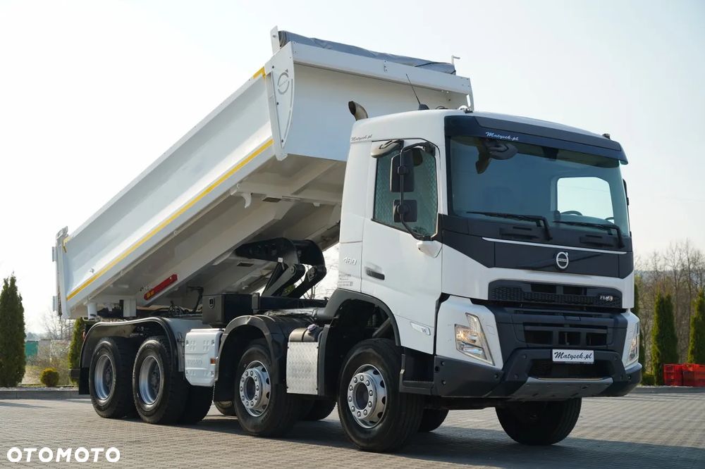 Volvo FMX 460 / 8x4 / WYWROTKA 2 STRONNA / HYDROBURTA / BORDMATIC / HARDOX / NOWE OPONY / 2021 ROK / NOWY MODEL - 8
