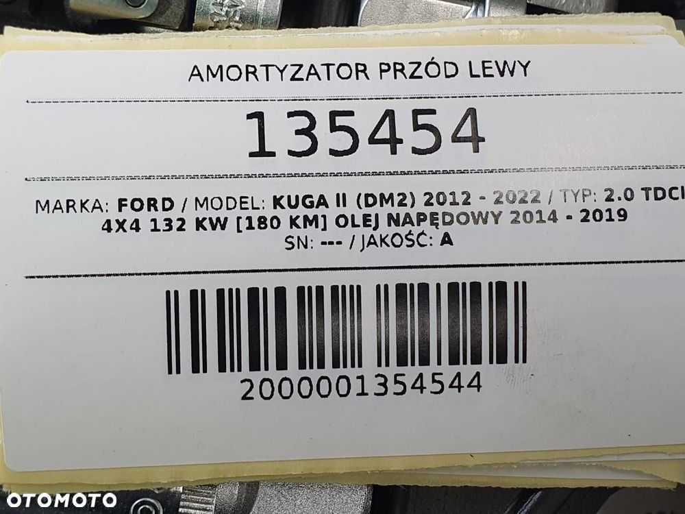 MCPHERSON AMORTYZATOR PRZÓD LEWY KUGA II MK2 KOMPLETNY 2.0 TDCI 180KM 4X4 - 10