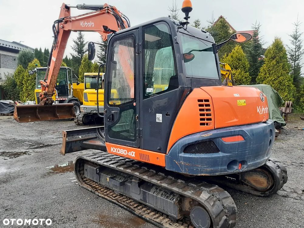 Kubota Mini koparka Kubota KX080-4, 2017 rok - 5