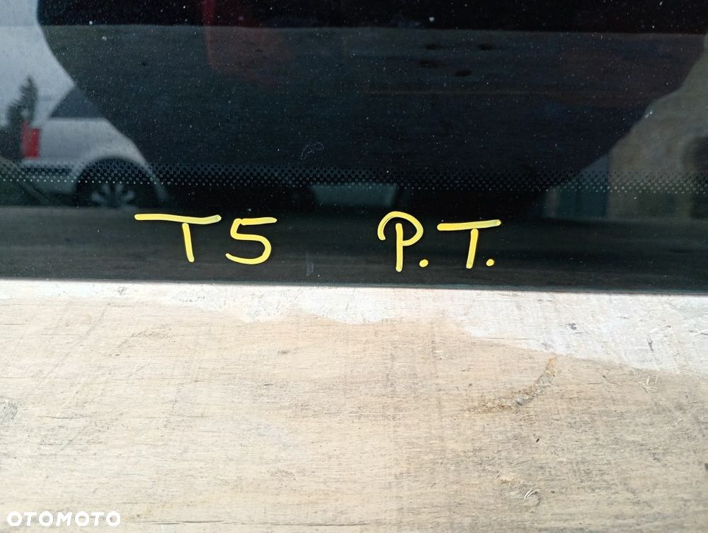 szyba karoseryjna tylna prawa tył vw caravelle transporter t5 2008r krótki 7H1845332AQ - 2