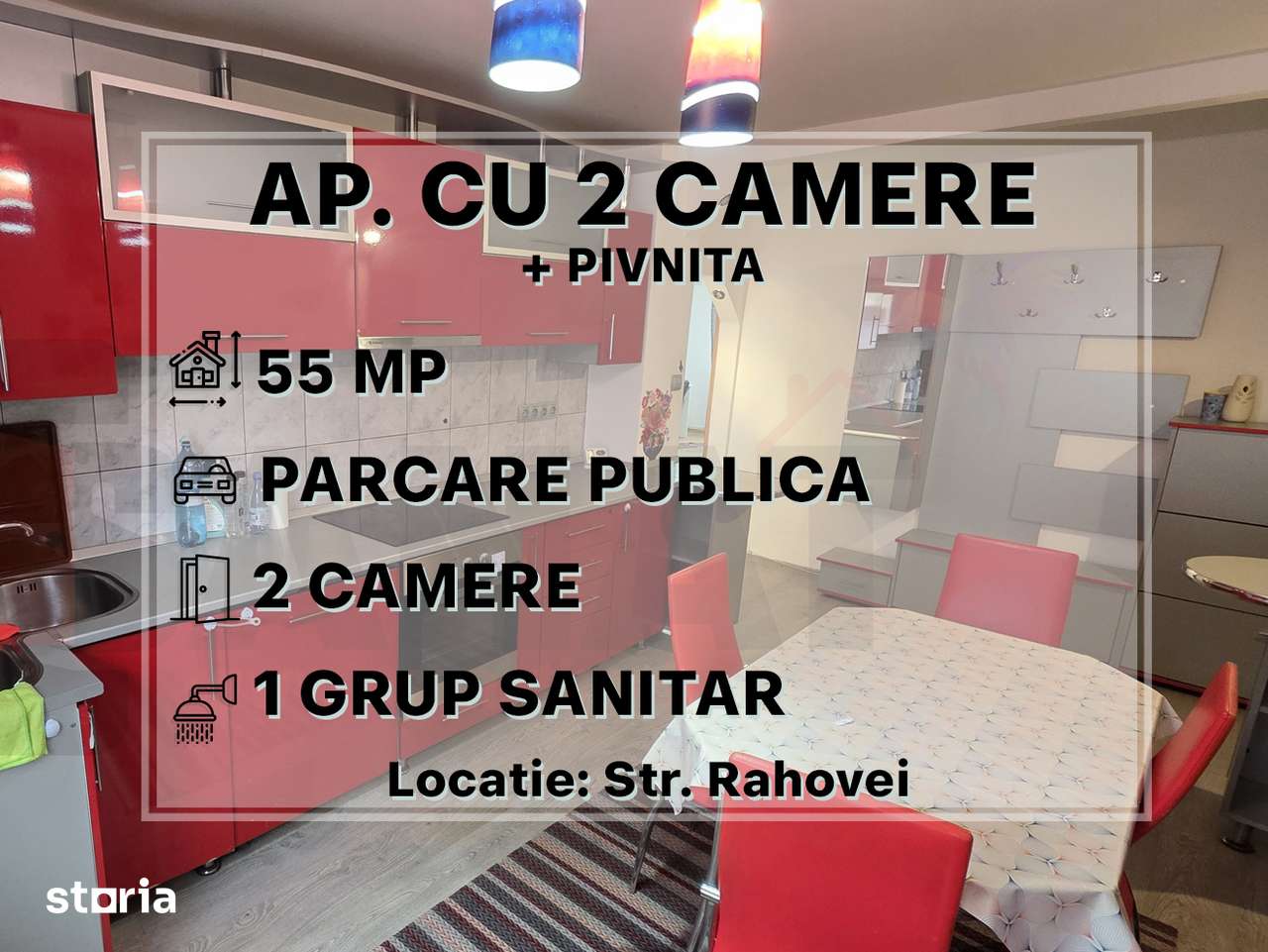 RO/EN Ap. 2cam., decomandat pe Rahovei, parter, 55mp + pivnita |VIDEO — fotografia 1
