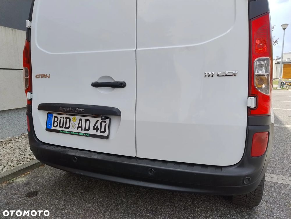 Mercedes-Benz CITAN 111 CDI (110KM) 6-BIEGÓW (L1H1) STAN IDEALNY KLIMA 100% BEZWYPADKOWY 100% SERWIS KM NIE MA RDZY ! ! ! - 33