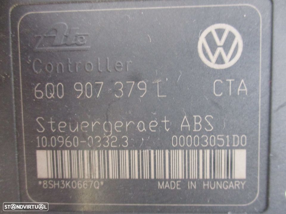 Módulo ABS VW Volkswagen Polo gasolina 2002 a 2009 - 4