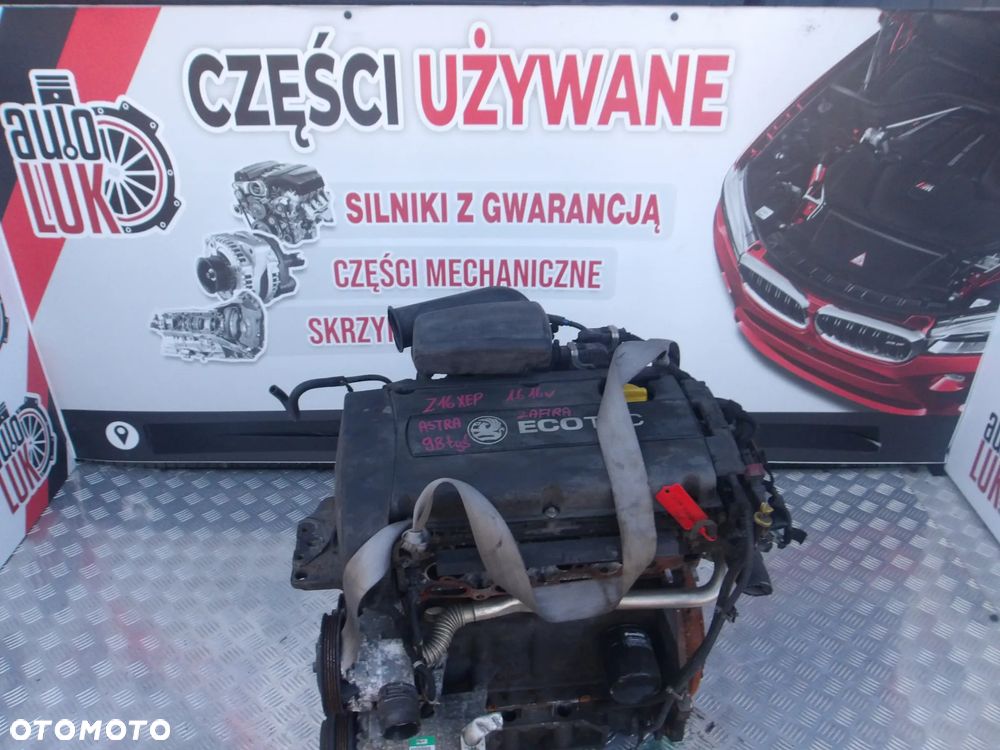 SILNIK OPEL ZAFIRA ASTRA 1.6 16V Z16XEP 98 TYS - 1