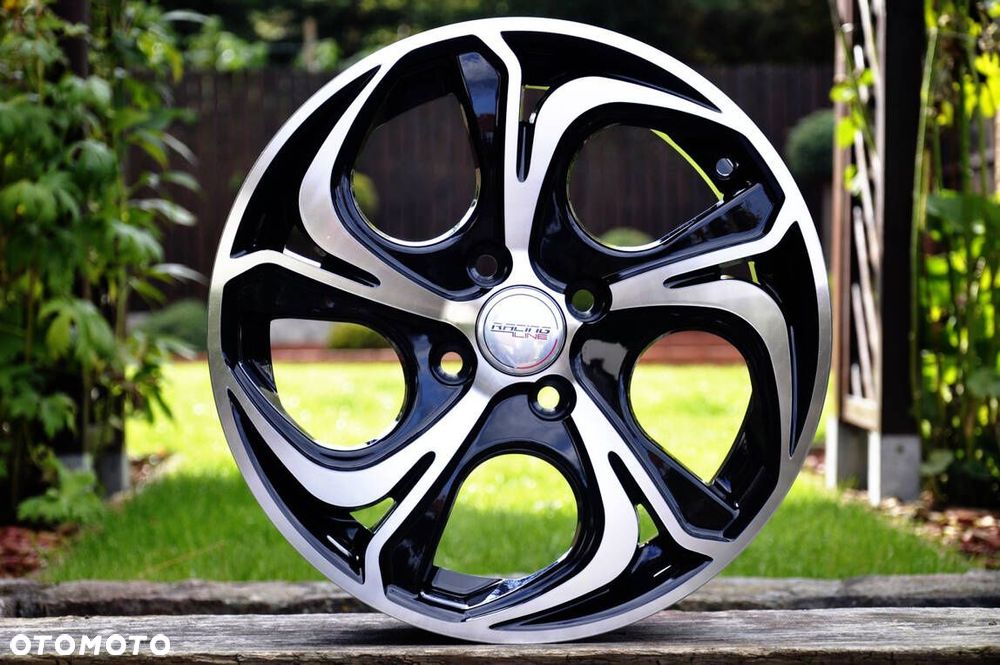 4x Felgi 15 4x108 m.in. do CITROEN C3 C4 PEUGEOT 206 207 208 - BY980 (LU1235) - 6