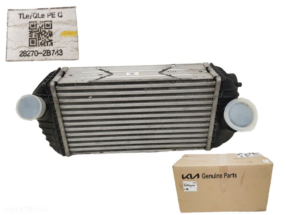 INTERCOOLER CHŁODNICA POWIETRZA HYUNDAI TUCSON III 3 KIA SPORTAGE IV 4 28270-2B743 28271-2B743 - 1