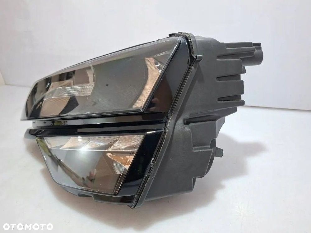 Skoda Karoq 2021 Lewa Lampa zwykła Reflektor 57B941015A EUROPA USZY CAŁE - 4