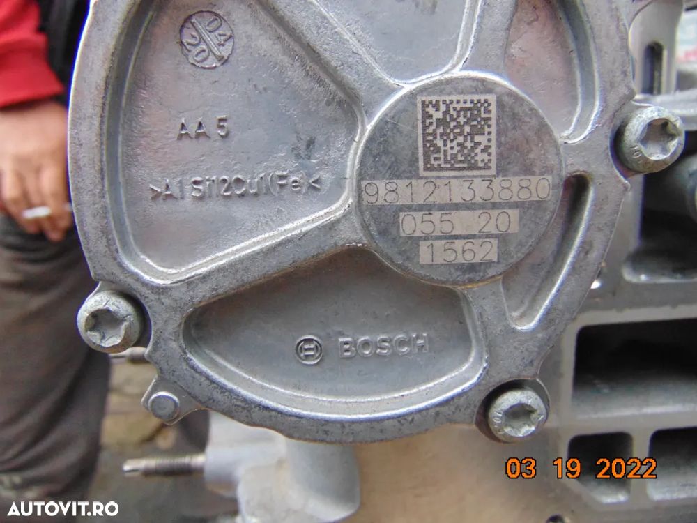 Pompa vacuum peugeot 1.2 Partner 2008 3008 208 308 Opel Crossland Corsa F Citroen C3 C4 DS cactus B - 2