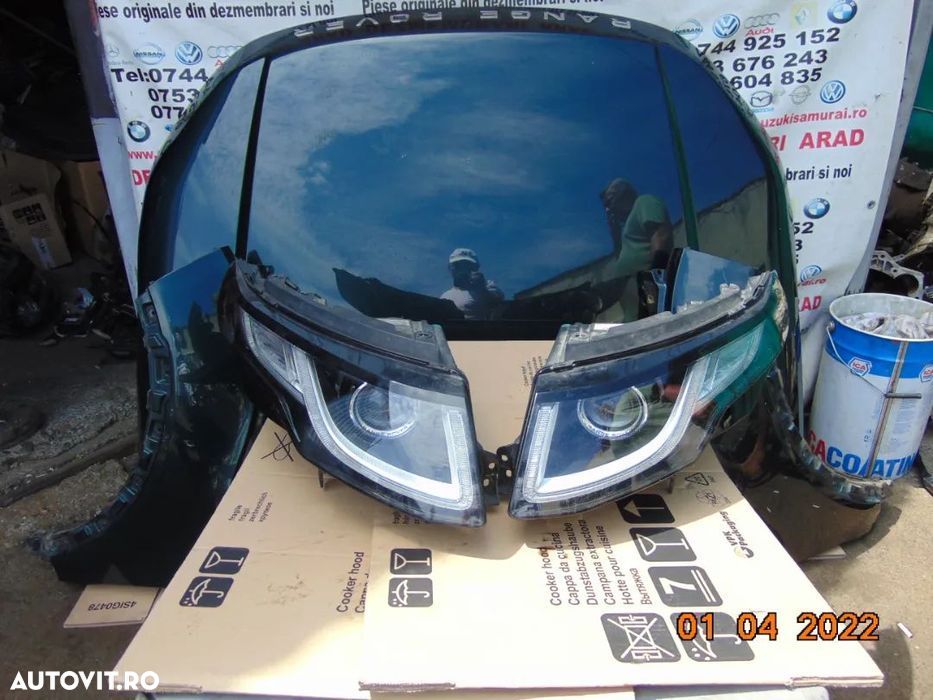 Far Range Rover evoque 2013-2018 faruri stanga dreapta complete led xe - 1