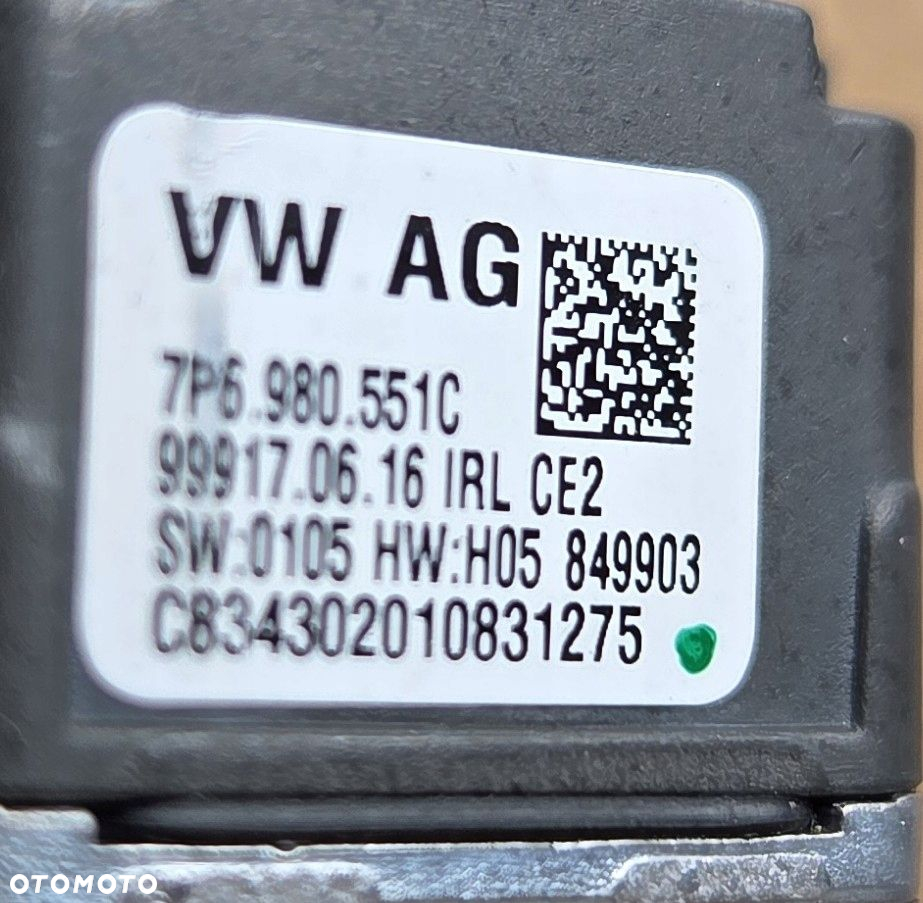 VW AUDI OE KAMERA 360 COFANIA PRZÓD TYŁ 7P6980551C JAK NOWA - 2