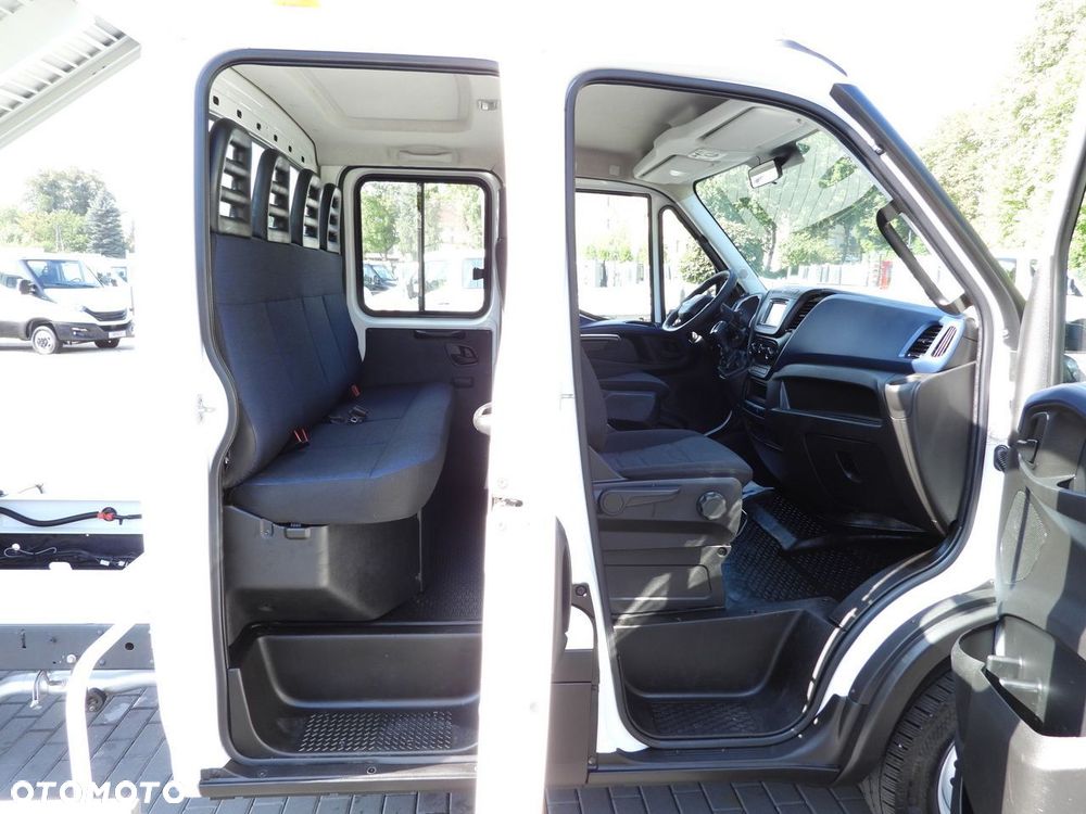 Iveco DAILY 35S14 WYWROTKA PODWÓJNA KABINA DOKA 6 MIEJSC TEMPOMAT LEDY AUTOMAT HI-MATIC KLIMATYZACJA  140KM - 38