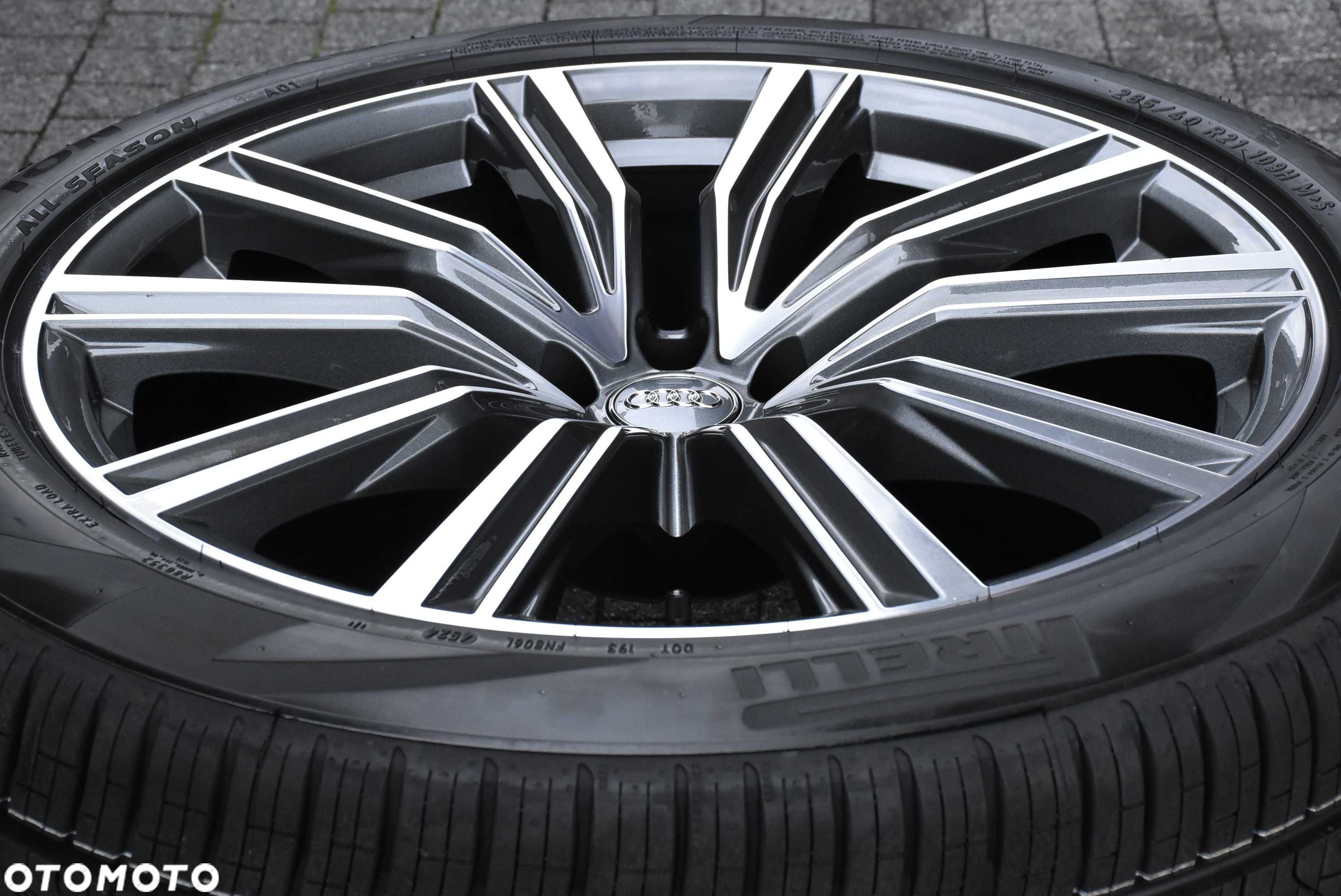 NOWE całoroczne koła OEM Audi Q7 SQ7 4M 21" Pirelli AO 2024r oryginał - 3