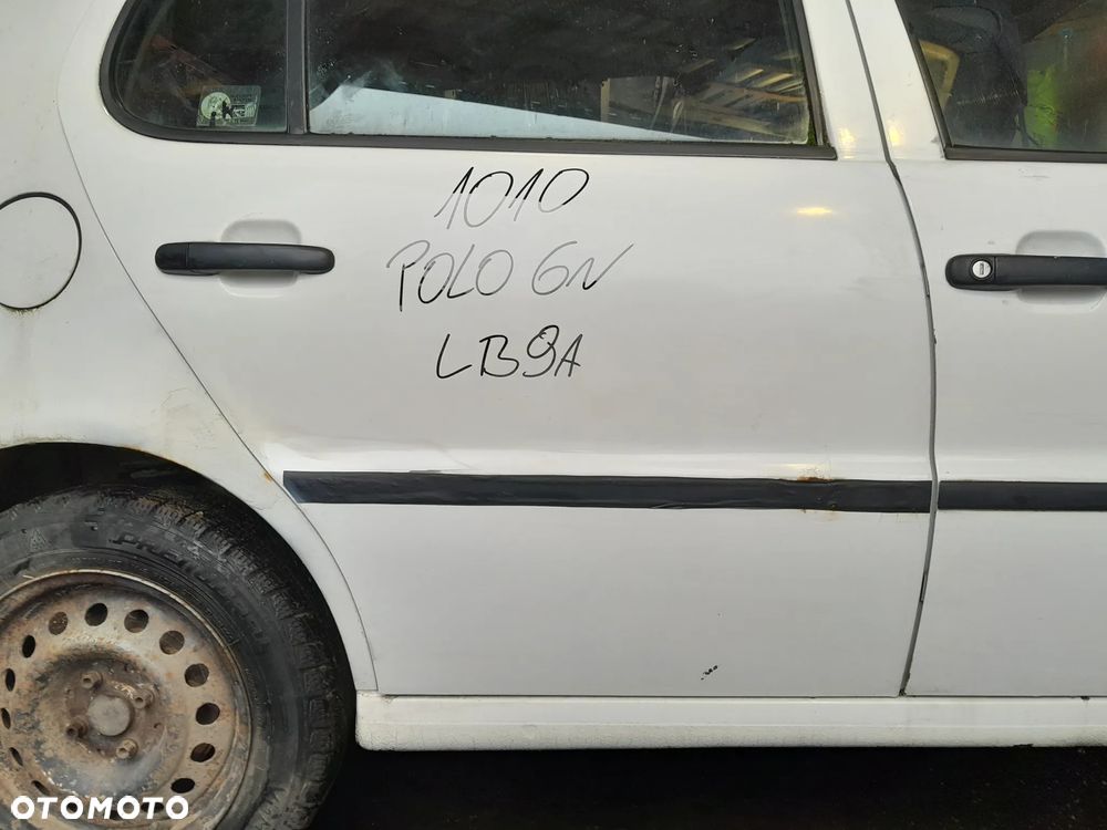 VW POLO 6N DRZWI PRAWE TYLNE PRAWY TYŁ KOLOR: LB9B - 1