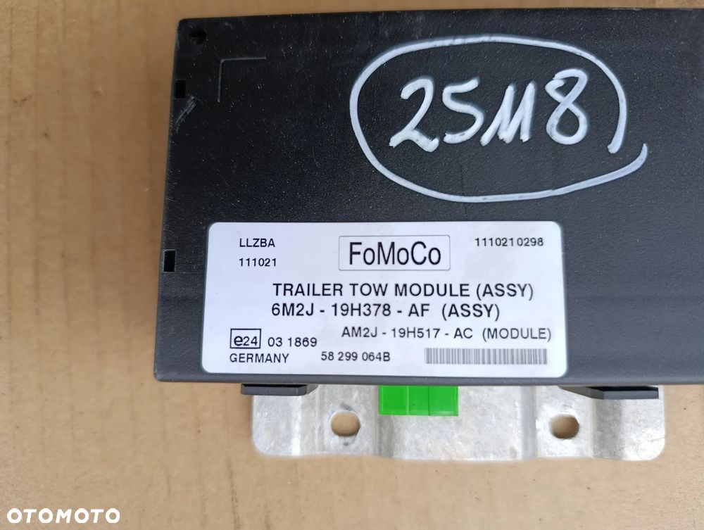 FORD MONDEO MK4 MODUŁ HAKA 6M2J-19H378-AF AM2J-19H517-AC - 2