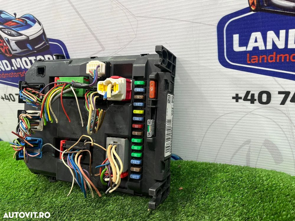 PANOU SIGURANTE MODUL CALCULATOR BSI CITROEN DS3 1.6 DIESEL 2014 COD OEM 9666952280 22661F01 2009-2016 - 3