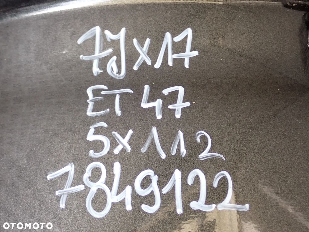 FELGI ALUMINIOWE BMW F45  7JX17  ET 47  5X112  7849122 - 8