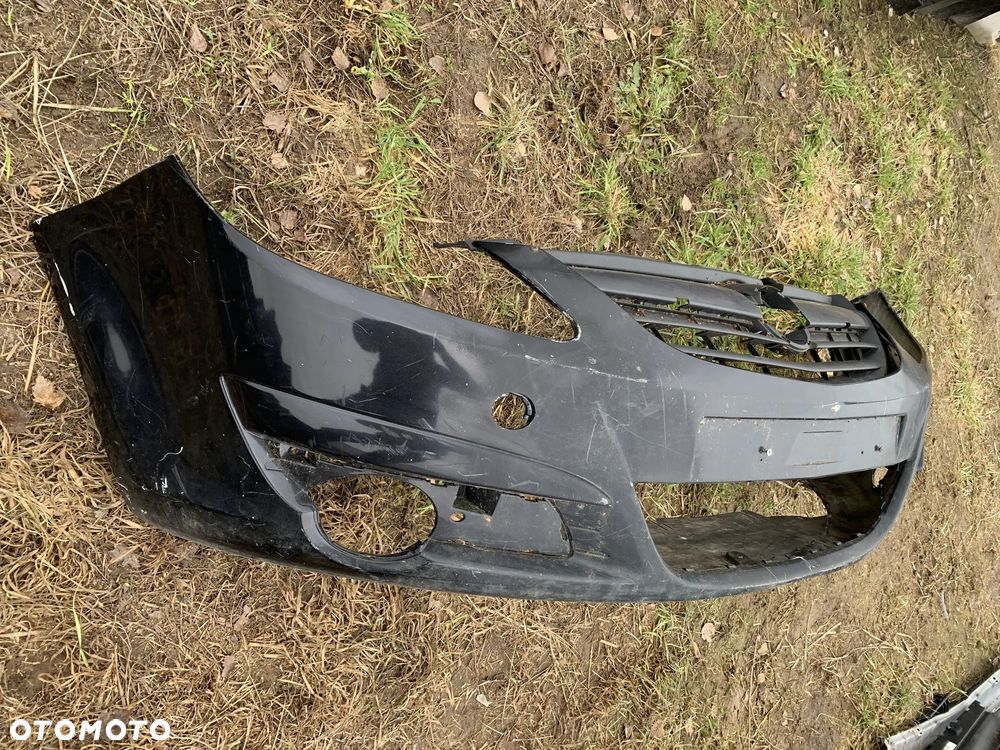 OPEL CORSA D 2006-2011 ZDERZAk przód przedni GRILL KRATKA ATRAPA - 2