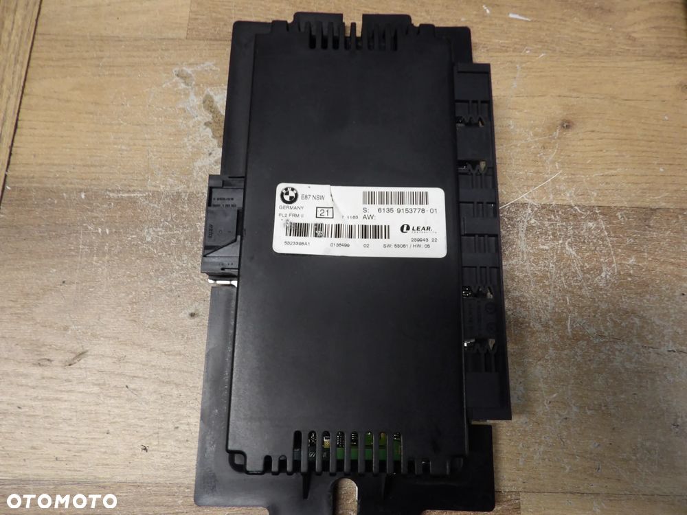 BMW -E87,E81 - MODUŁ , STEROWNIK ŚWIATEŁ LCM -9153778 - 1