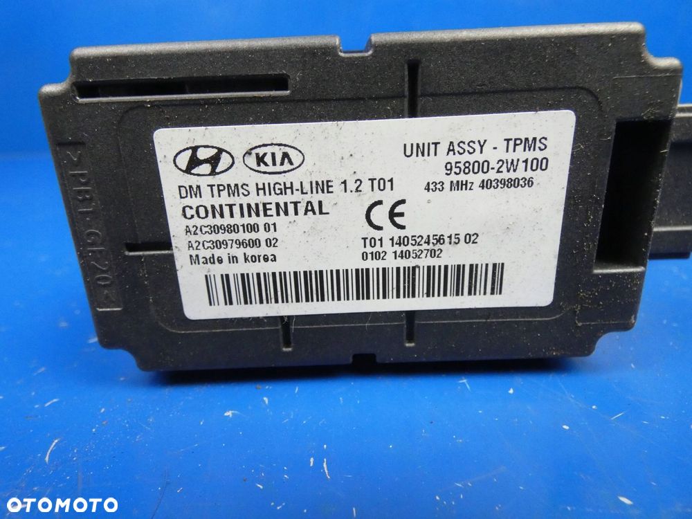 HYUNDAI SANTA FE III MODUŁ CZUJNIK CIŚNIANIA OPON TPMS - 3