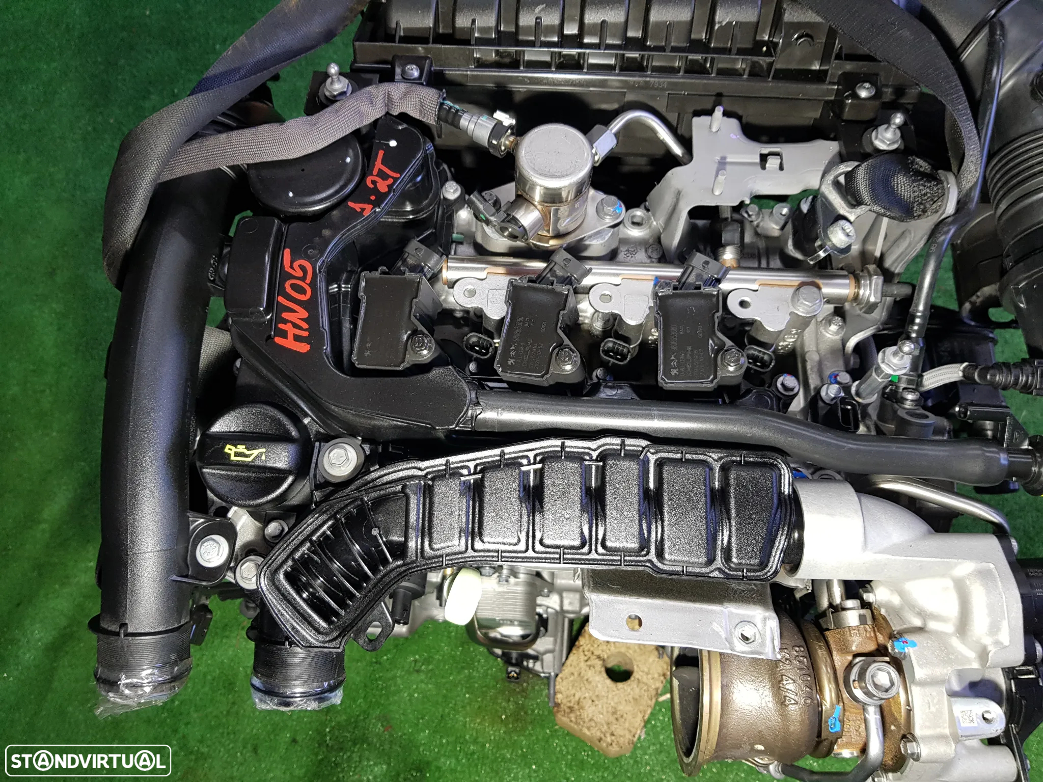 Motor semi novo 1.2 12v turbo E-THP Peugeot 3008 II 5008 II 208 2008  Citron C3 C4 Opel Mokka Corsa f Referencia HN05 - 12