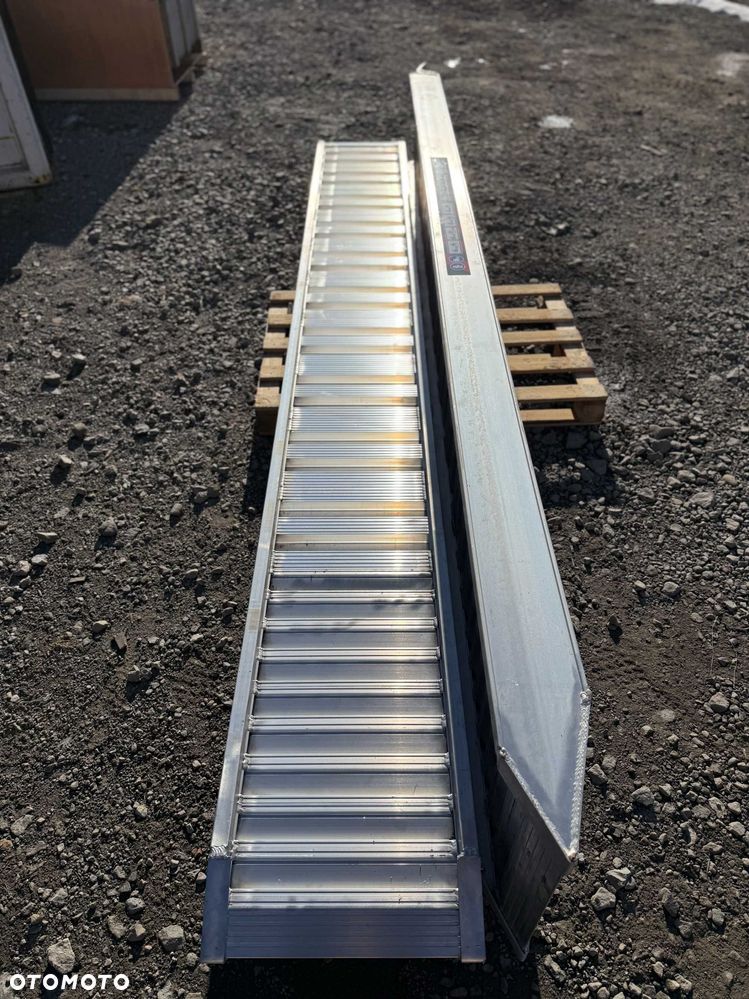 NAJAZDY ALUMINIOWE 4m/5800kg, profesjonalne podjazdy rampy załadunkowe - 2