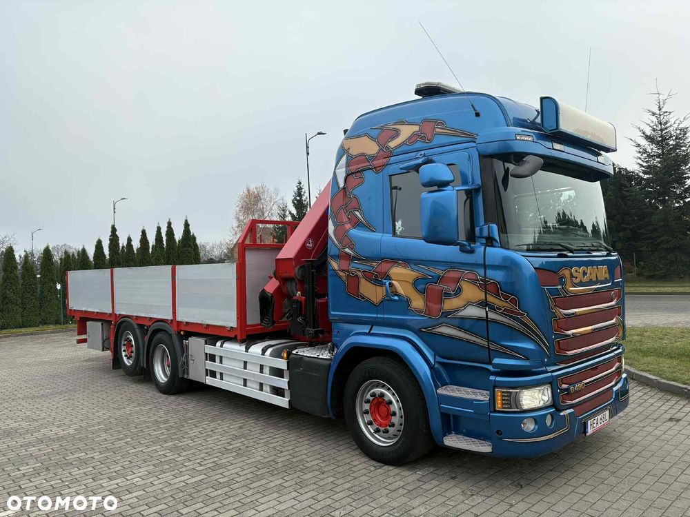 Scania G490 6x2 HDS HMF 3220 K-7 ŻURAW CRANE - 5