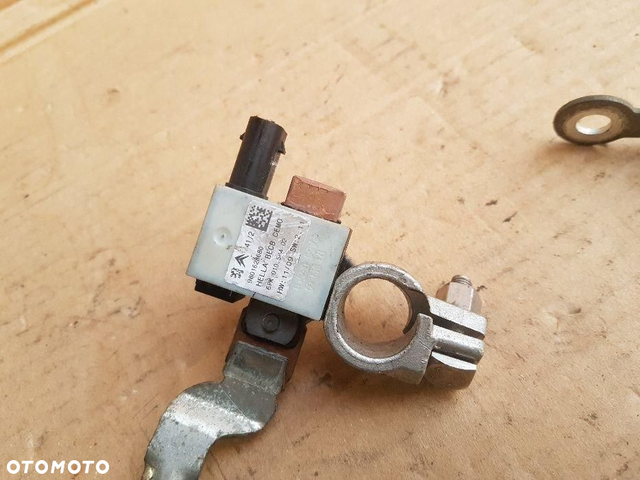 Citroen C3 Picasso lift kabel masowy klema minusowa pirotechniczna hdi - 2
